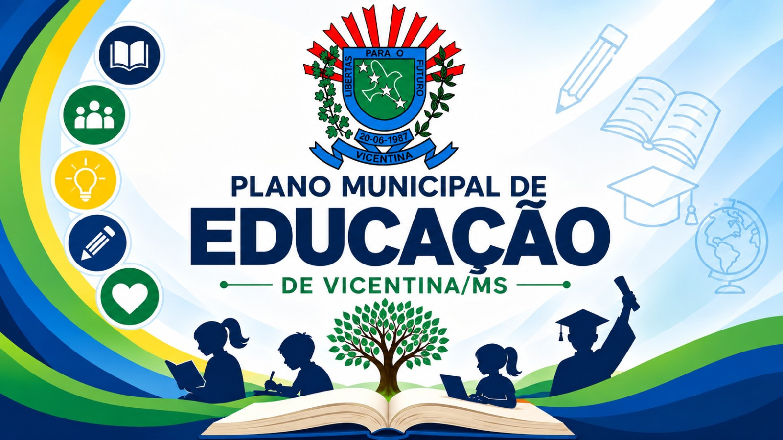 Participe da construção coletiva do Plano Municipal de Educação de Vicentina – PME 2026–2036
